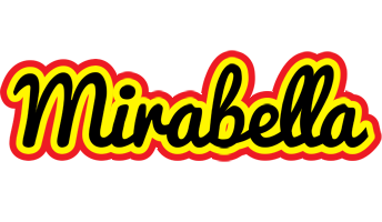 Mirabella flaming logo