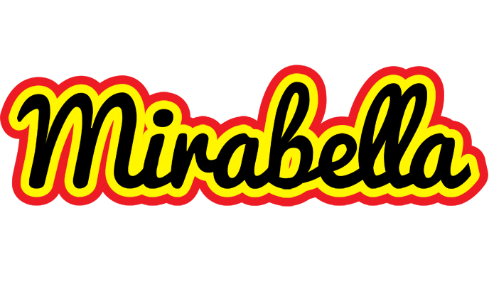 Mirabella flaming logo