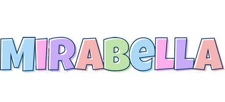 Mirabella pastel logo