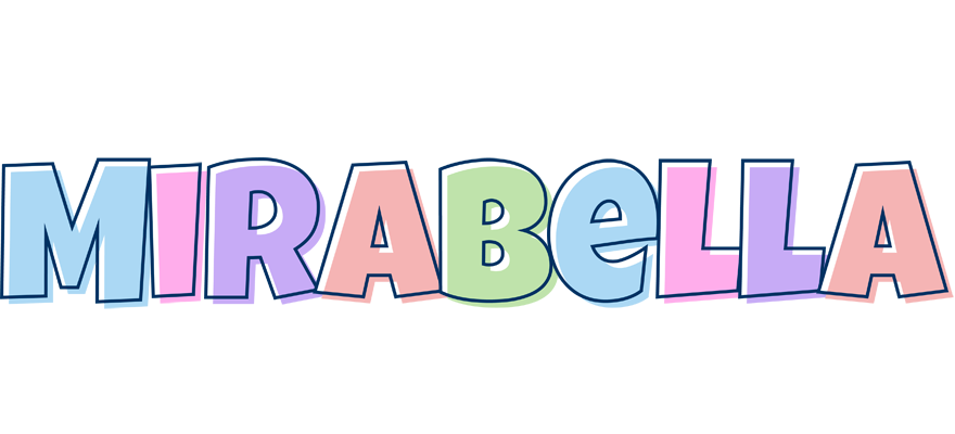 Mirabella pastel logo