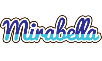 Mirabella raining logo