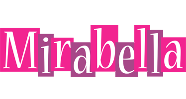 Mirabella whine logo