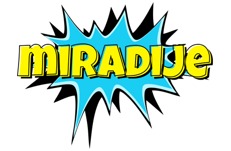 Miradije amazing logo