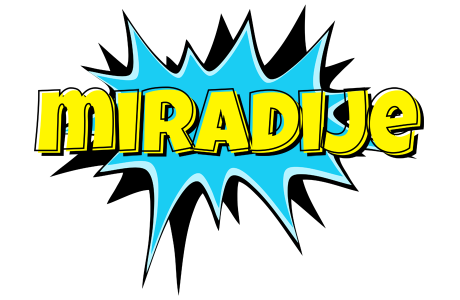 Miradije amazing logo