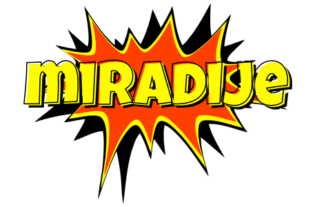 Miradije bazinga logo