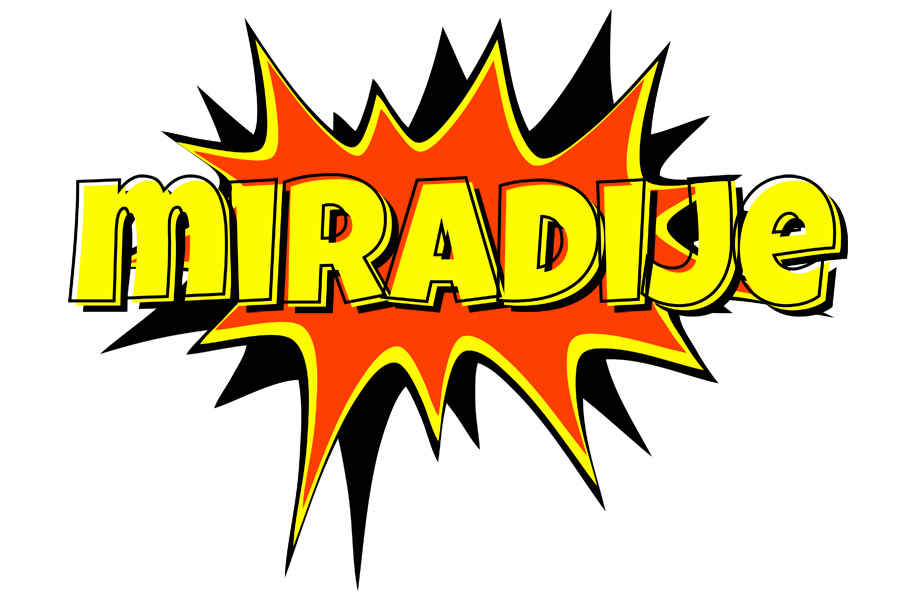 Miradije bazinga logo