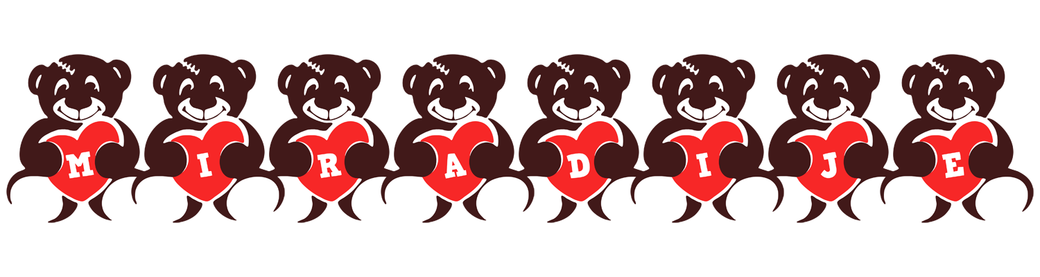 Miradije bear logo