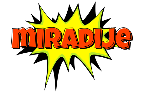 Miradije bigfoot logo