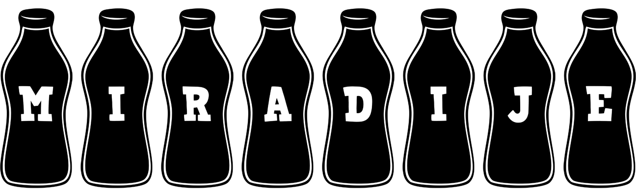 Miradije bottle logo
