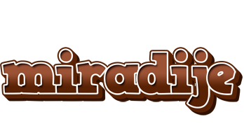Miradije brownie logo