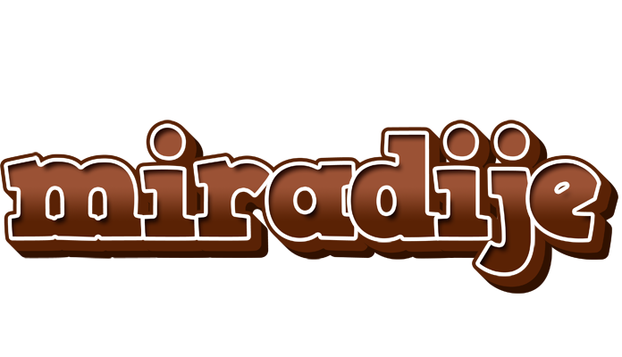 Miradije brownie logo