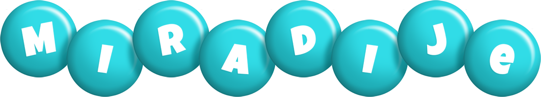 Miradije candy-azur logo