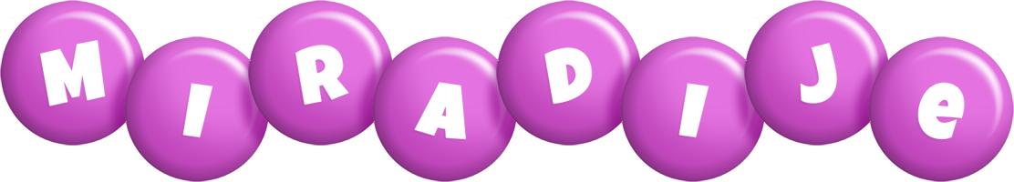 Miradije candy-purple logo