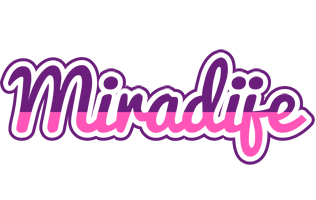 Miradije cheerful logo