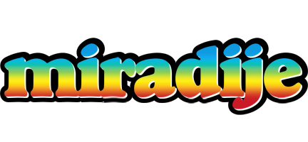 Miradije color logo