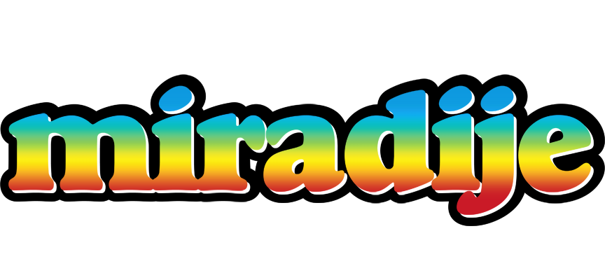 Miradije color logo