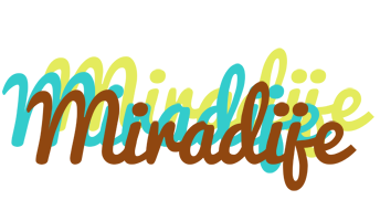 Miradije cupcake logo