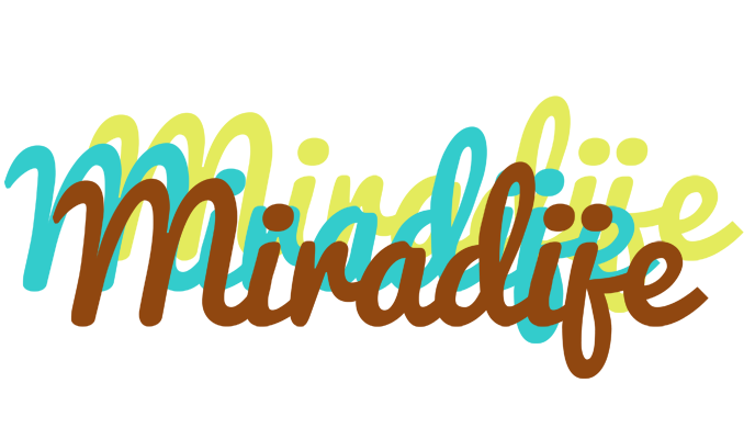 Miradije cupcake logo