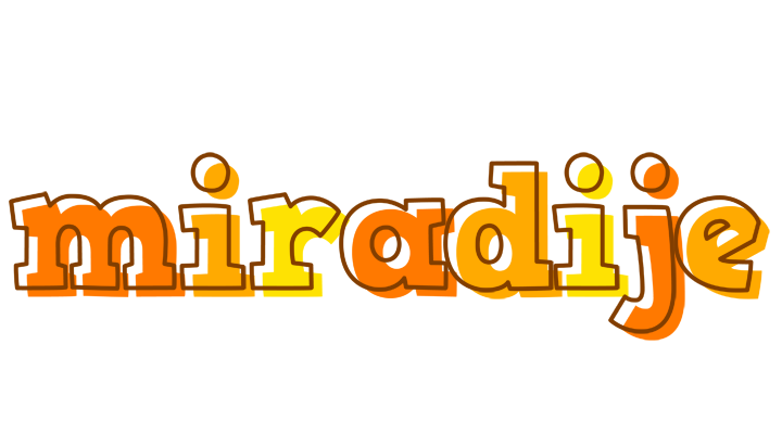 Miradije desert logo