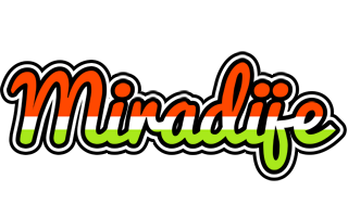 Miradije exotic logo