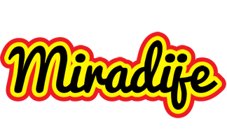 Miradije flaming logo
