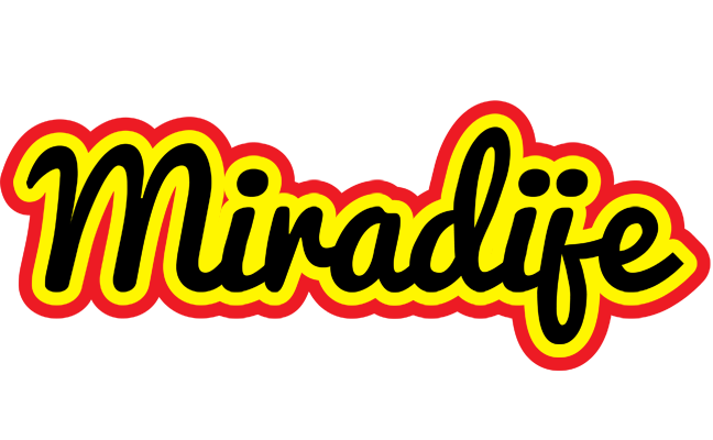 Miradije flaming logo