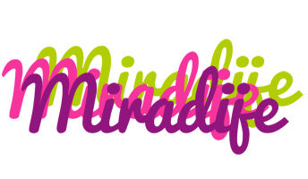 Miradije flowers logo