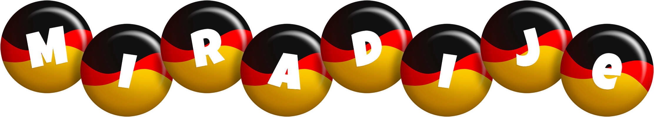 Miradije german logo
