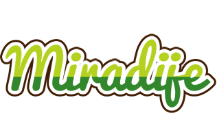 Miradije golfing logo