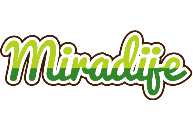 Miradije golfing logo