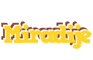 Miradije hotcup logo