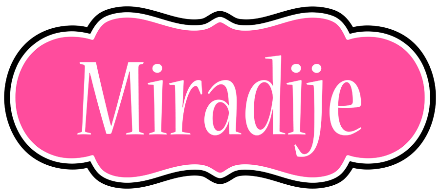 Miradije invitation logo