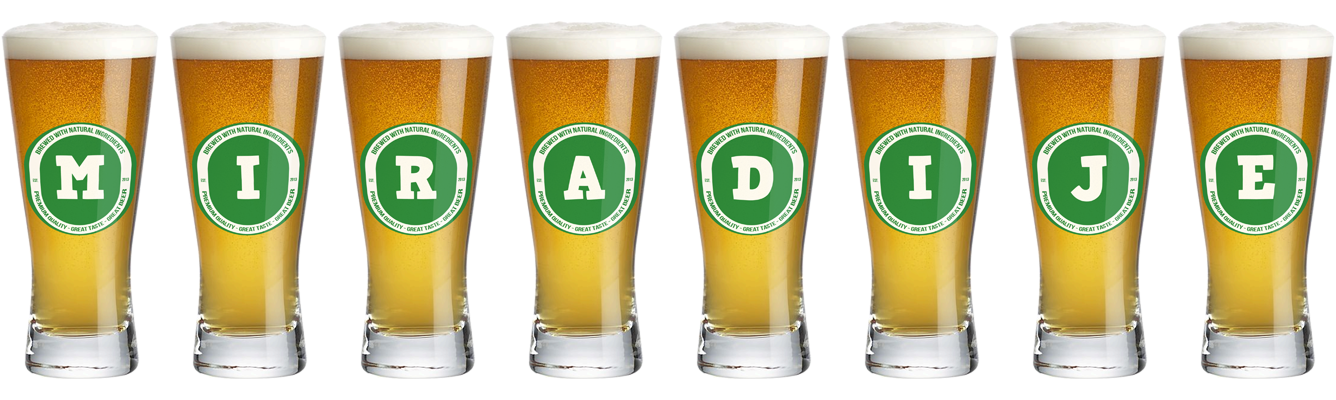 Miradije lager logo