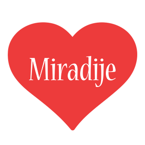 Miradije love logo