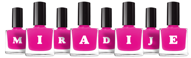 Miradije nails logo