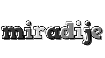 Miradije night logo