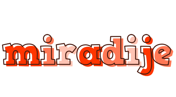 Miradije paint logo