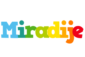 Miradije rainbows logo
