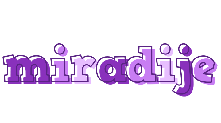 Miradije sensual logo