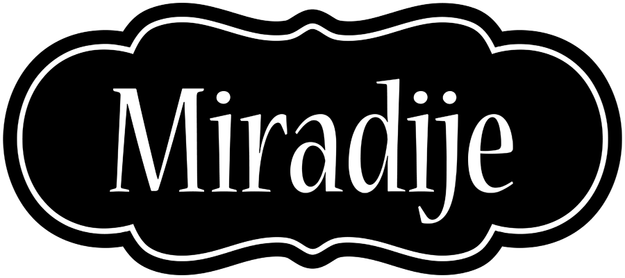 Miradije welcome logo