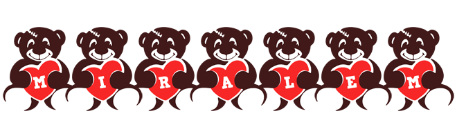 Miralem bear logo
