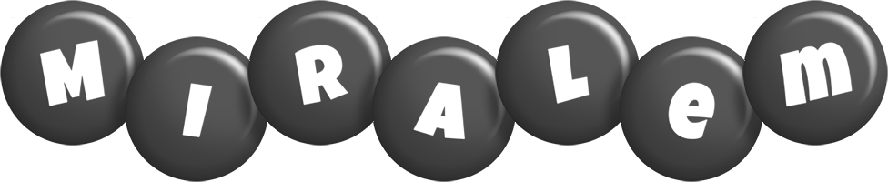 Miralem candy-black logo