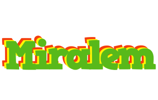 Miralem crocodile logo