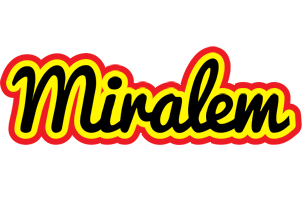 Miralem flaming logo