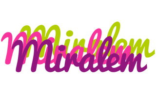 Miralem flowers logo