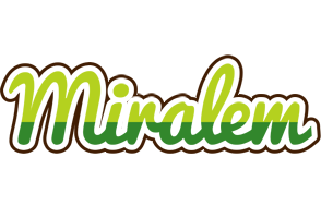 Miralem golfing logo
