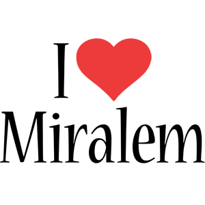 Miralem i-love logo