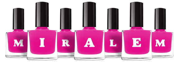 Miralem nails logo