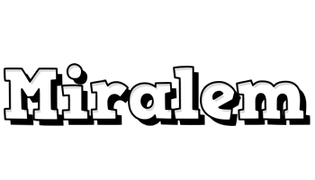 Miralem snowing logo