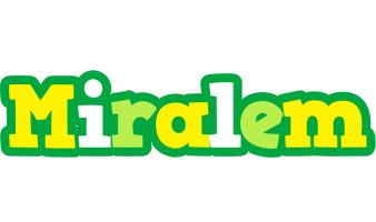 Miralem soccer logo